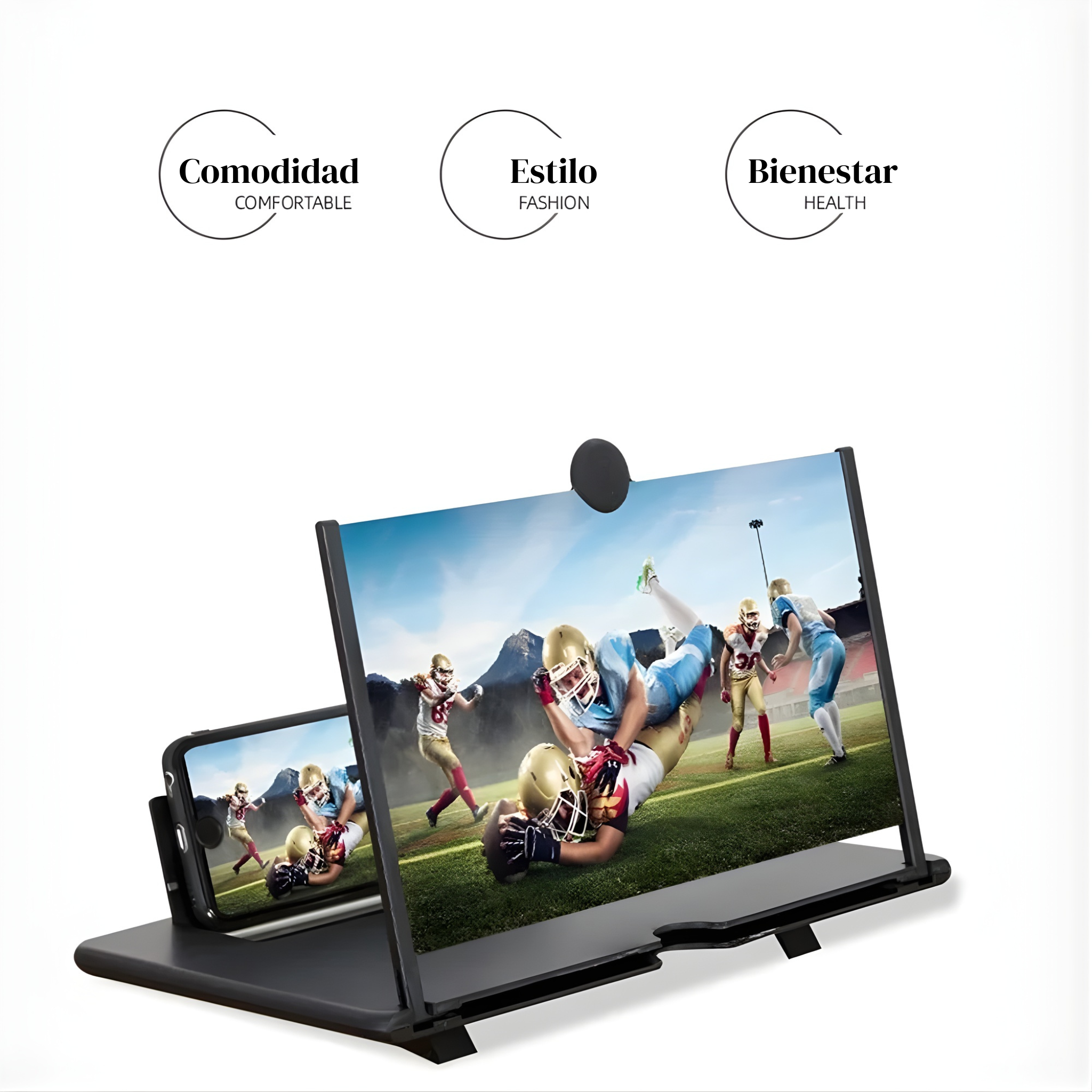 NIVEXOA CineView — Amplificador de Pantalla HD para Móvil